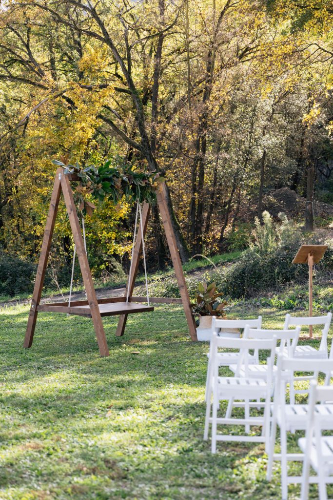 Ceremonia en el jardín